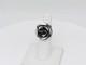 Native American Navajo Handmade Sterling Silver Adjustable Flower Ring