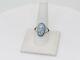 Native American Navajo Handmade Sterling Silver & Turquoise Ring Size 10