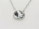 Native American Navajo Handmade Sterling Silver And White Buffalo Necklace