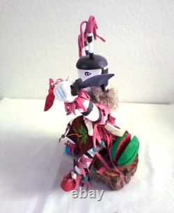 Native American Navajo Handmade Water Melon Clown Kachina 11.8 Fran Yazzie