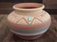 Native American Navajo Indian Hand Etched & Hand Painted Pottery Valencia