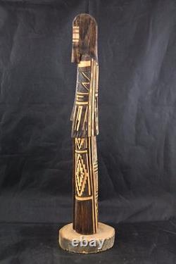 Native American Navajo Long Hair Kachina Signed by Nate Guy