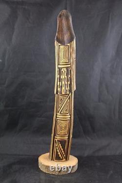 Native American Navajo Long Hair Kachina Signed by Nate Guy