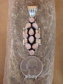 Native American Navajo Mother of Pearl Pendant by Shena Jack