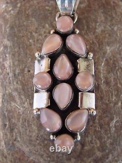 Native American Navajo Mother of Pearl Pendant by Shena Jack