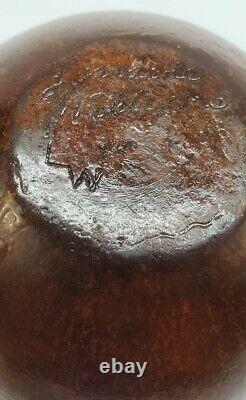 Native American Navajo POT by Lorraine Williams Etched Hand Made 4 x 3