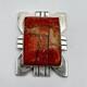 Native American Navajo P Sanchez Sterling Silver Oyster Channel Inlay Finding