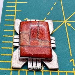 Native American Navajo P Sanchez Sterling Silver Oyster Channel Inlay Finding