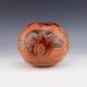 Native American Navajo Pottery Bowl By Irene & Ken White