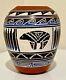 Native American Navajo Pottery Decorative Vase Handmade Signed V. King
