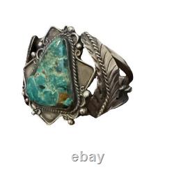 Native American Navajo Silver Cuff MAKE OFFER Rex Abeita 64.3g