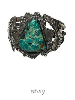 Native American Navajo Silver Cuff MAKE OFFER Rex Abeita 64.3g