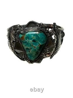 Native American Navajo Silver Cuff MAKE OFFER Rex Abeita 64.3g