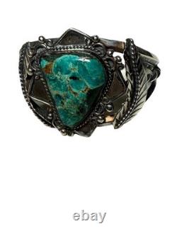 Native American Navajo Silver Cuff MAKE OFFER Rex Abeita 64.3g