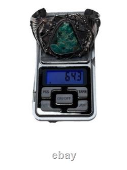 Native American Navajo Silver Cuff MAKE OFFER Rex Abeita 64.3g