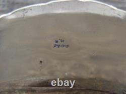 Native American Navajo Sterling Silver Feather Bracelet by D Morgan