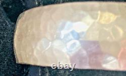 Native American Navajo Sterling Silver Hand Hammered Sarah Cly Bracelet