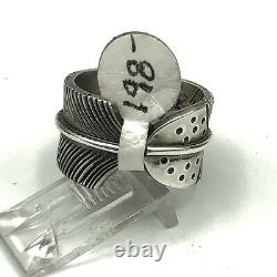 Native American Navajo Sterling Silver Ring Size 8