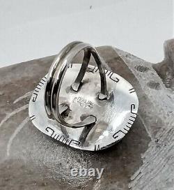 Native American Navajo Sterling Silver WILD HORSE Ring Size 10 Scott Skeets USA