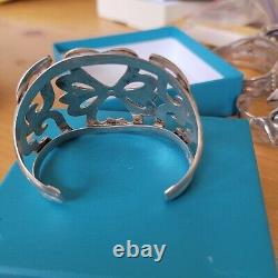 Native American Navajo Sterlng silver Cuff Heavy