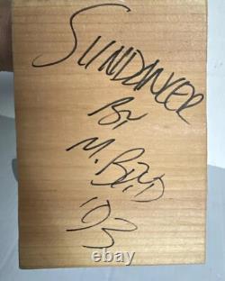 Native American Navajo Sundancer Kachina Doll Artist Signed Vintage, Tall 14in