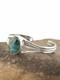 Native American Navajo Turquoise Bracelet Sterling Silver Handmade 4549
