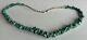 Native American Navajo Turquoise Dead Pawn Heishe Necklace 27 In. Nuggets 20mm