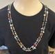 Native American Navajo Turquoise Heishi Beaded 2 Strand Necklace