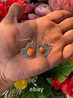 Native American Navajo Turquoise Sterling Silver earing jewelry