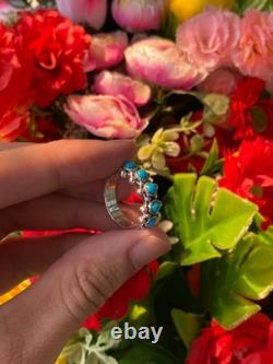 Native American Navajo Turquoise Sterling Silver ring jewelry