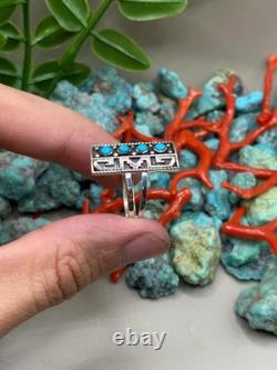Native American Navajo Turquoise Sterling Silver ring jewelry
