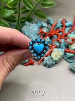 Native American Navajo Turquoise Sterling Silver ring jewelry