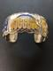 Native American Navajo Women's Bracelet Denver Nuggets Cuff Handmade Work #2