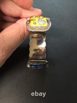 Native American Navajo Women's Bracelet Denver Nuggets Cuff Handmade Work #2