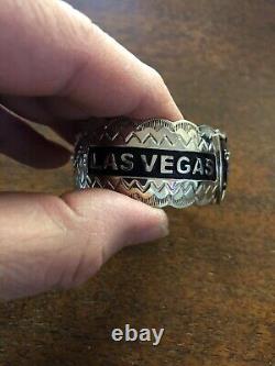 Native American Navajo Women's Bracelet Nfl Las Vegas Raiders Cuff #A Stunning