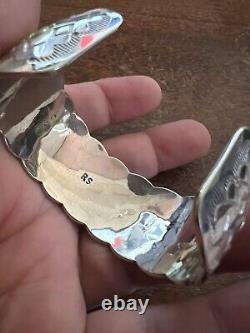 Native American Navajo Women's Bracelet Nfl Seattle Seahawks Cuff #A Stunning