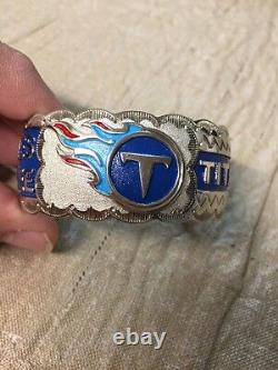 Native American Navajo Women's Bracelet Tennessee Titans Football Cuff #3 Nice