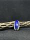 Native American Navajo Lapis Lazuli Sterling Silver Ring Size 9