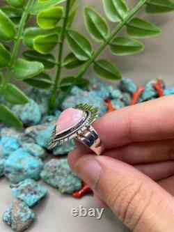 Native American Navajo natural stone Sterling Silver ring jewelry