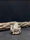 Native American Navajo Plain Sterling Silver Leaf Ring Size 8.75