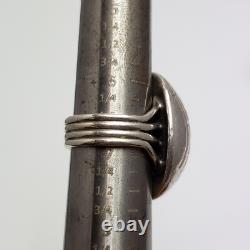 Native American Orville Z. Tsinnie Navajo Domed Ring Size 6.5