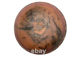 Native American Pottery Vase Navajo Indian Horse Hair Home Decor M Thomas