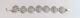 Native American Rf Signed Navajo Disc Bracelet 1 1/4 Wide