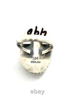 Native American Sterling Silver Navajo Golden Hill Ring Size 6.5