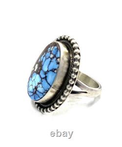 Native American Sterling Silver Navajo Golden Hill Ring Size 7