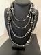 Native American Sterling Silver Navajo Mixed Beads 80 Necklace 92326