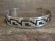 Native American Sterling Silver Petroglyph Bracelet By Begay