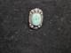Native American Sterling Silver Ring, Lone Mountain Turquoise Adjustable 7/12