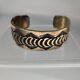 Navajo Artist Sterling Silver 6.5x1 Cuff Bracelet 106g Native American Jewelry