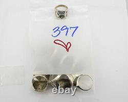 Navajo Bagger Paw Ring. 925 Silver Handmade Native American Artist C. 1980's